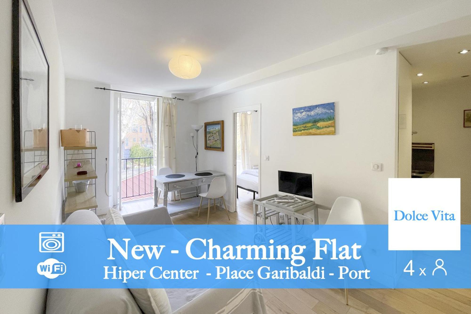 Cassini 4 Pers Super Centrale Wifi Apartment Nice Ngoại thất bức ảnh